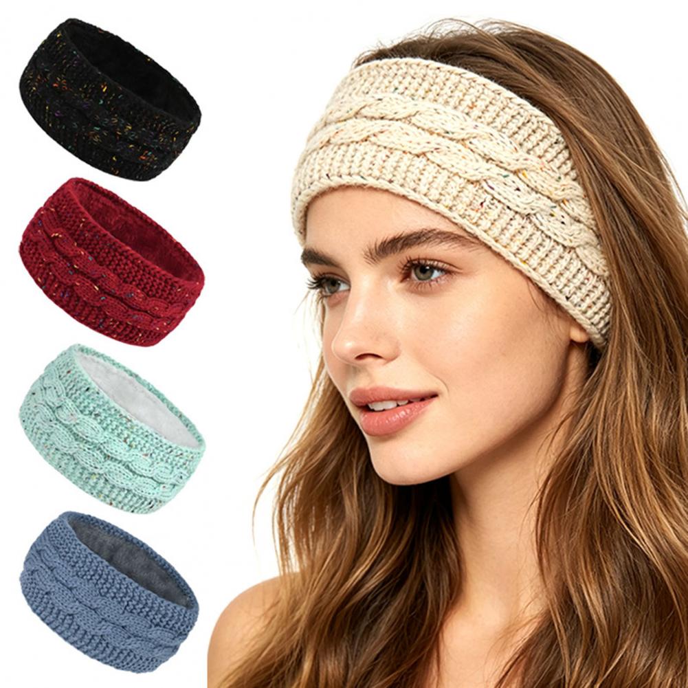 Winter Headband Fleece - Kadınlar için Kışlık Saç Bantları, Kalın