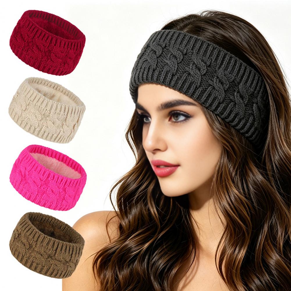 Elastik Örgü Saç Bandı Kadınla - Fleece Ear Warmer Band incelemesi ve fiyatı