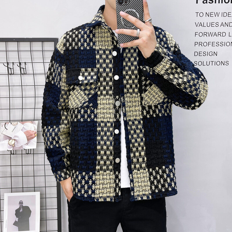 İlkbahar 2025 için Yeni Erkek  - Flannel Shirt Lined incelemesi ve fiyatı