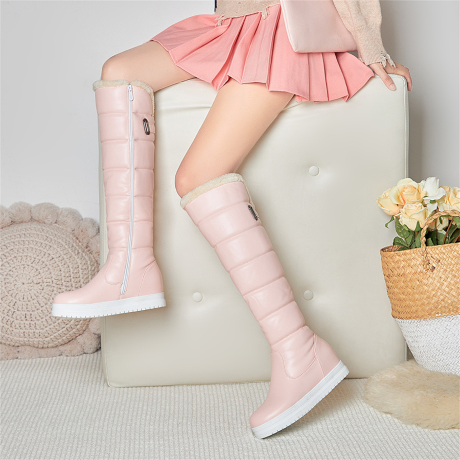 Kışlık Kürklü Diz Üstü Platfor - Waterproof Winter Boot incelemesi ve fiyatı