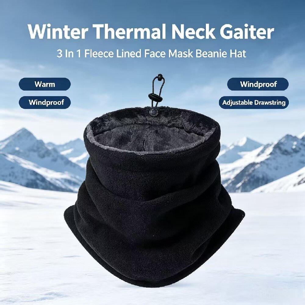 Kışlık Motosiklet Sıcak Maske  - Neck Gaiter Fleece incelemesi ve fiyatı